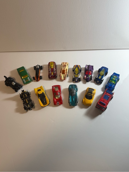 Mattel Other - Hot Wheels Mini Die Cast Car Lot 15 Cars Corvette Ferrari Mustang Fiero